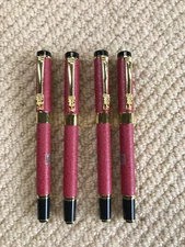 Dragon head pen metal refillable pack of 4