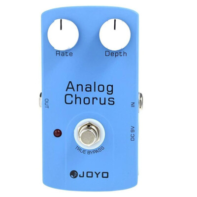 JOYO JF-37 Electric Guitar Effect Pedal CHORUS Analog BBD Chip True Bypass