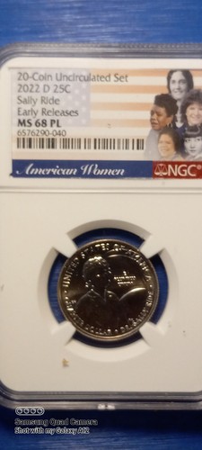 MS-68PL Sally Ride 2022 D. NASA first openly gay Mission Specialist. - Picture 12 of 13