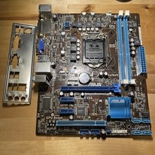 ASUS P8H61-M LE/CSM EPU LGA 1155 Motherboard Intel 2nd Gen. Lightly Used.W/ I/O