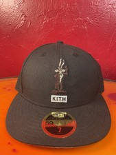 KITH X Looney Tunes Ring Denim Cap Era 