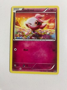 Pokémon TCG 84/122 Spritzee Common Basic Breakpoint Good Condition