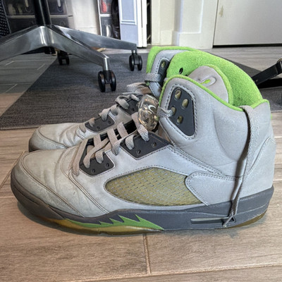 Jordan Air Jordan 5 Retro Green Bean Reflective. Size 13