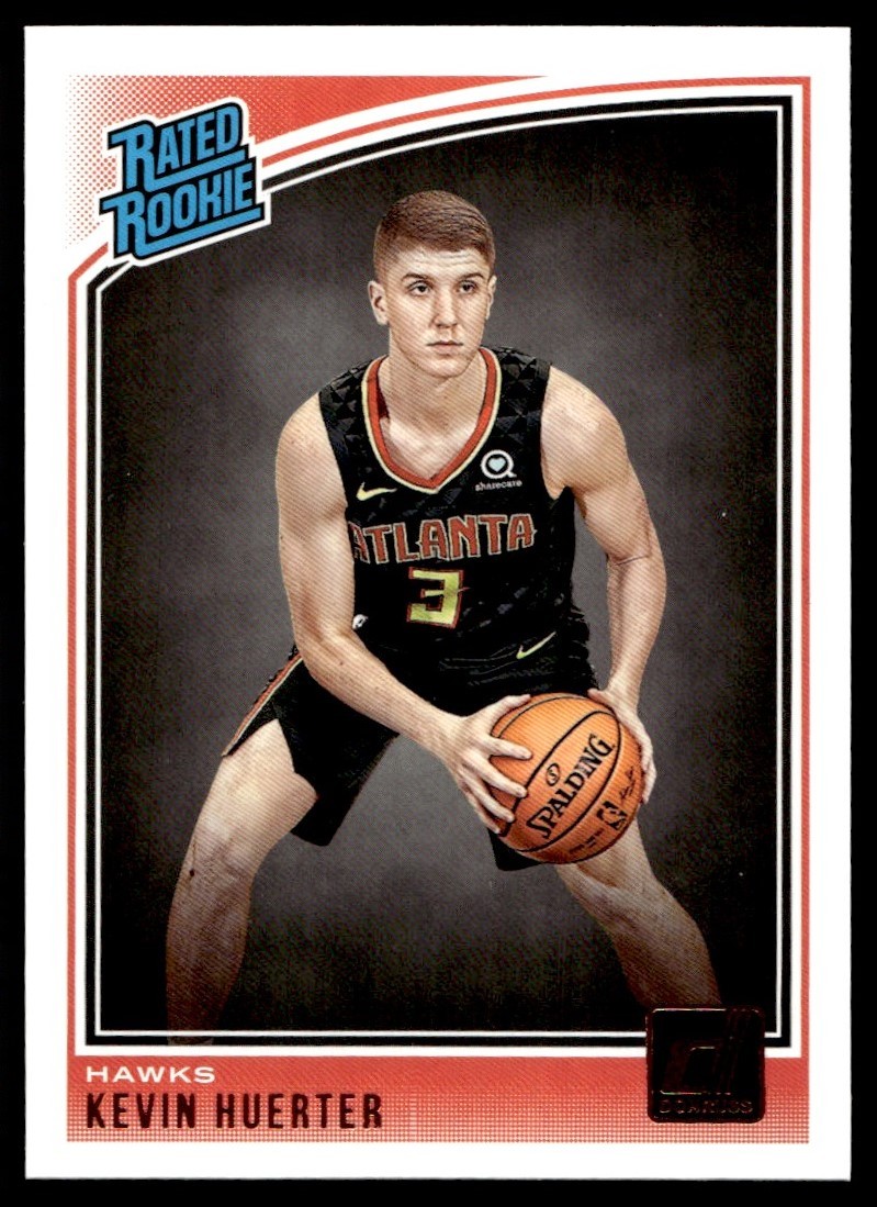 2018-19 Donruss Rated Rookie Kevin Huerter Rookie Atlanta Hawks #184