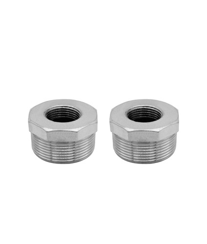 2 Pcs Reducer Hex Bushing 304 Stainless Steel 1.5" Male NPT to 3/4" Female NPT