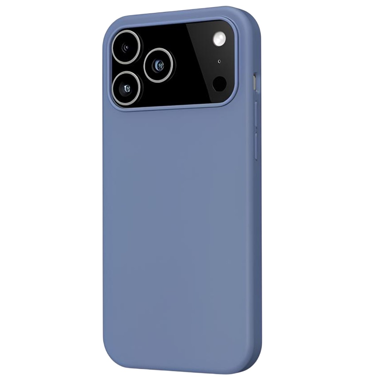 Coque iPhone 17 Pro Max bleu MW antichoc en silicone