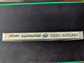 Galactic Attack (Sega Saturn 1995) Complete CIB Tested W/ Reg Card + Foam