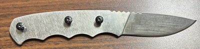 Wood River Project Kit - Drop Point Hunter's Knife - Used Knife Opened Packaging