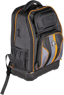 Tradesman Pro 28-Pocket Tool Backpack with Charging Port & Durable Bottom