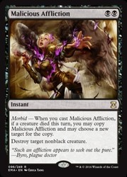 Malicious Affliction - Eternal Masters - Rare #96/249