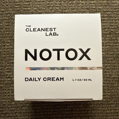 The Cleanest Lab Notox Daily Cream 1.7 fl oz NEW IN BOX Firm, Plump, Protect