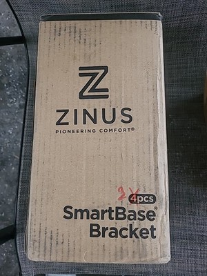 Open Box Zinus SmartBase Bracket CHS17013- Stock Number OLB-BK-2PC on sale (A12)