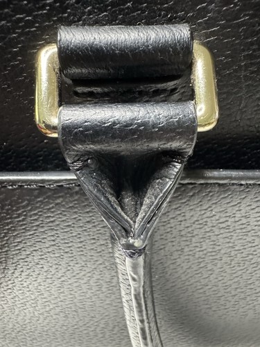Kate Spade New York Grove Street Caley Black Cow Leather Satchel Bag - No Strap - Picture 8 of 12