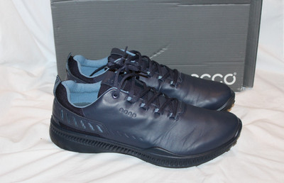 ECCO Men's Golf Biom Hybrid HydroMax Yak Spikeless Shoes MARINE BLUE EU 44 NIB