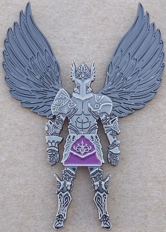 Guardian Angel Geocoin - B. Nckl. & B. Nckl. - Activated & Adoptable - TB98KC8