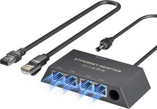 Starlink Gen 3 Mini Ethernet Adapter - 4 Ports, 1 Gbps Speed