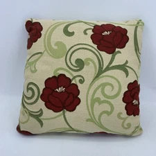 Sunbrella Pillow Indoor Outdoor Floral 15x15 Patio Pool Boho Cottagecore