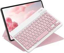 Bluetooth Keyboard for iPad & Tablets – Slim Wireless Portable