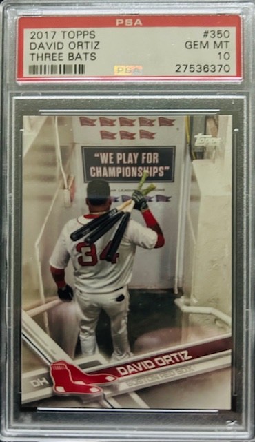 2017 Topps TOPPS Red #350 David Ortiz front