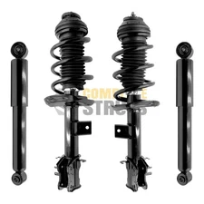 Front Quick Strut Assemblies with Coil Springs and Rear Shock Absorbers