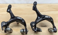 Nice Vintage Pair Cane Creek SCR-3 Road Bike Brake Calipers Dual Pivot Black
