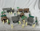 Vintage 1961 Flintstones Play Set No. 5948 By Louis Marx & Co. Incomplete