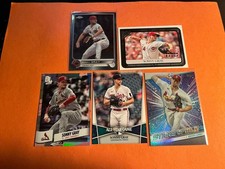 Sonny Gray (5) cards 2021-2024 Topps, Reds, Twins, Cardinals
