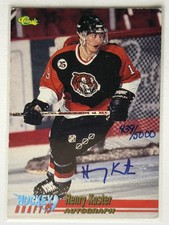 1995 Classic Draft 95 Autographs #NNO Henry Kuster Medicine Hat Tigers /5000