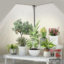 Plant Grow Lights for Indoor Plants Full Spectrum with 3/6/9H Timer 1 Black