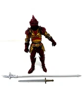 Mythic Legions Four Horseman KITBASH Red Armory Knight Action Figure (Gc)