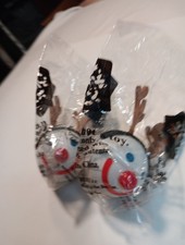 2 JACK IN THE BOX "Reindeer Horn" antenna ball both are NEW
