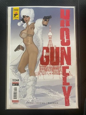 NCBD - Gun Honey Doubles Down #1 - Cover B - Adam Hughes Variant