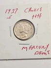 1937 S CHOICE+++ MERCURY DIME