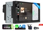 7in Double 2DIN Car Stereo with Wireless CarPlay & Android Auto 14 Radio GPS DSP