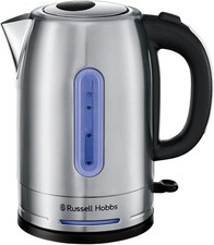 Russell Hobbs Quiet Kettle Brushed Stainless Steel 1.7L Capacity