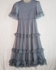 Baltic Born Lysandra Smocked Dress SZ M #Cottagecore #Feminine #Romantic