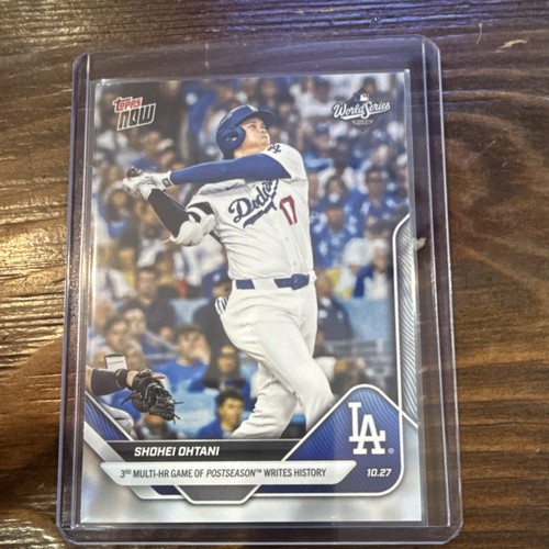2025 Topps Now Shohei Ohtani 3rd Multi-HR Game of Postseason #903 Dodgers 