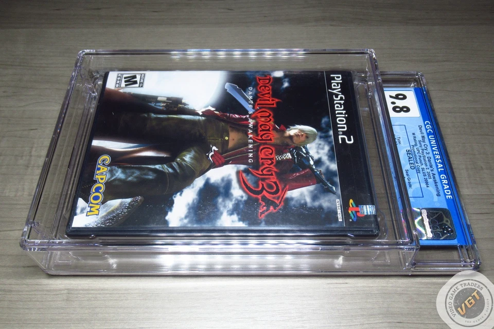 CGC 9.8 A+ Devil May Cry 3: Dante's Awakening UPC Punch PlayStation 2, PS2 NEW! - Image 3 of 4