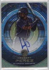 2022 Bowman Inception Prospect Blue Foil 26/99 Hedbert Perez #PA-HP Auto 1g5d