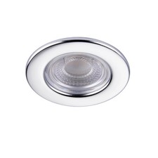 Recessed 10 Pack Downlights Spotlights Down Spot Light 2700k 230L Shiny Chrome