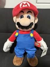 Universal Studios Hollywood Super Nintendo World Mario Large 20" Plush Brand New