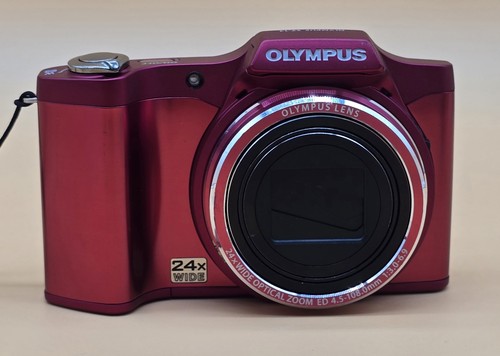 Olympus SZ-14 Digital Camera 14.0MP Red. No Charger. - Picture 2 of 12