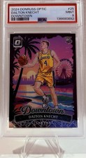 2024 Donruss Optic #25 Dalton Knecht (RC) Downtown PSA 9