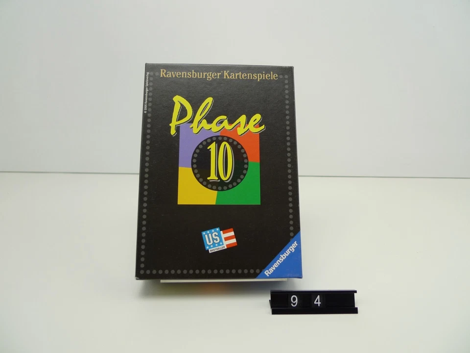 Ravensburger Phase 10 Kartenspiel 2005 vollständig sehr guter Zustand - Bild 2 von 4