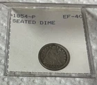 1854P Seated Liberty Dime in Beautiful Condition