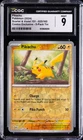 2024 POKEMON S&V 151 - COSTCO EXCLUSIVE - 5-PACK TIN #025/165 PIKACHU CGC 9