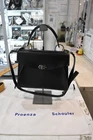 Proenza Shoulder Bag Black Small Hava Top Handle Schouler Smooth Crossbody
