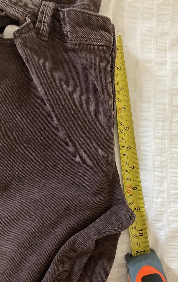 Y2KRoute 66 Flare or Bootcut Corduroy Woman Pant Color Mocha Color Size14 - Image 4 of 4