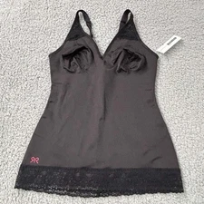 Ruby Ribbon Pin Up Cami Camisole Shaping Top Size 32 3055 Shapewear Tank NWOT