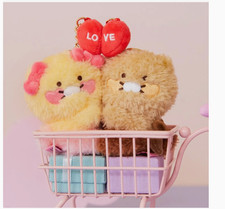2026 New Kakao Friends s Love Market Plush Keyring Couple Set Korea Limited